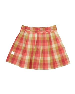 Jacadi Girls Plaid Skirt - Red