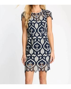 Caballero Vanna Mini Dress - Blue