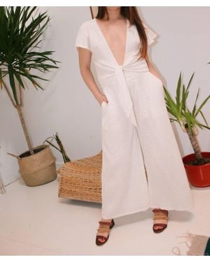 Anaak Wrap Top - White