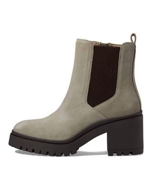 Blondo Block Lug Sole Pull On Boot - Brown