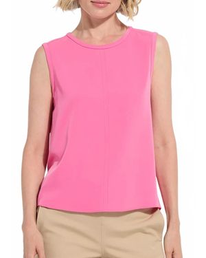 Lyssé Kayra Pull On Folded Back Top - Pink
