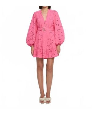 Kivari Corfu Mini Dress - Pink