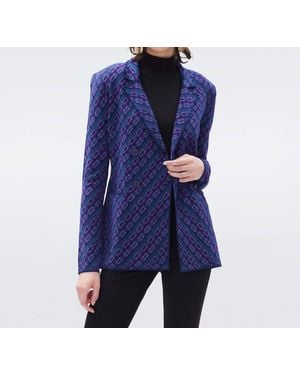 Diane von Furstenberg Dion Jacket - Blue