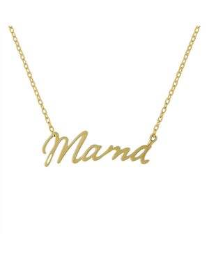 BARA BOHEME Mama Necklace - Metallic
