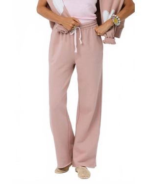 Kerri Rosenthal Weekend Barb Sweatpant - Pink