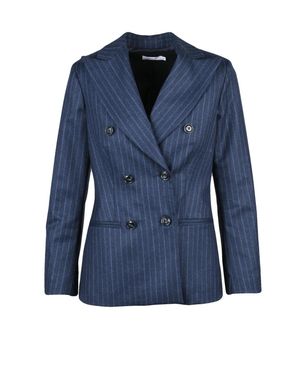 Barba Napoli Virgin Wool Double-Breasted Jacket - Blue