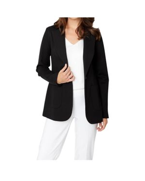 Joseph Ribkoff Formal Notched Lapel Blazer - Black