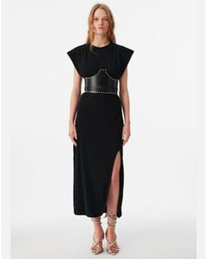 IRO Paloma Midi Dress - Black