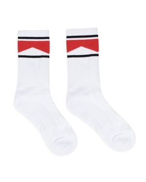 Rhude Chevron Socks - White
