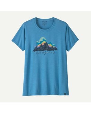 Patagonia Short Sleeve Capilene Cool Daily Shirt - Blue