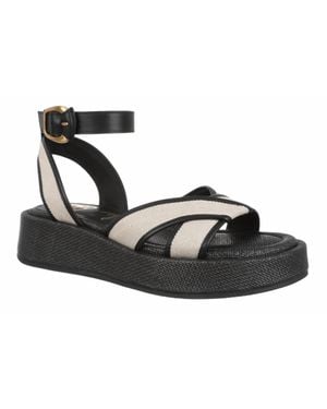 Sam Edelman Nylie Platform Ankle Strap Sandal - Black