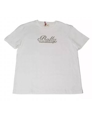 Bally Short Sleeve Logo T-Shirt - White