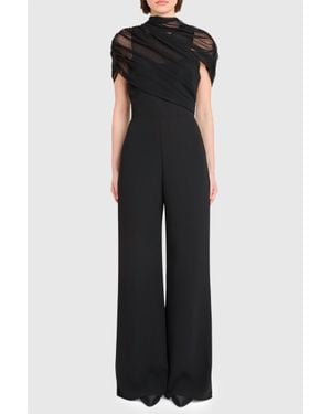 Amanda Uprichard Evianna Jumpsuit - Black