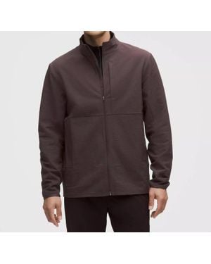 lululemon Grid Fleece Full-Zip Jacket - Brown