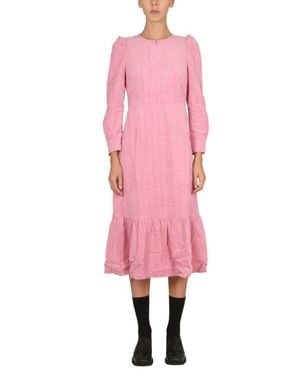 Baum und Pferdgarten Aleema" Midi Dress - Pink