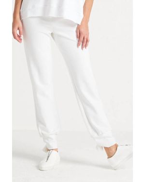 Planet By Lauren G. Tide Up Pant - White