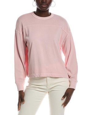 Madewell Vintage Jersey Sweatshirt - Pink