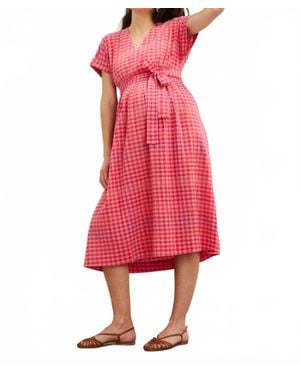 HATCH Plaid Carolina Dress - Red