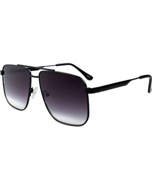Otra Sorrento Oversized Squared Aviator Sunglasses - Blue