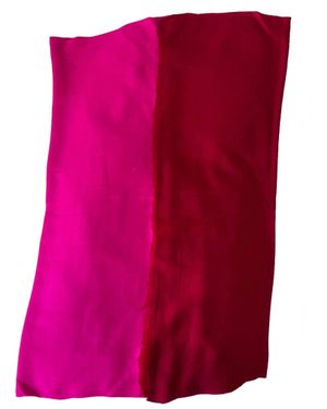 THE GRAY CRAB Wool Blended Scarf - Pink