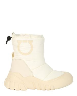 Ferragamo Deode Snow Boots - Natural
