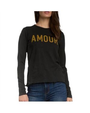 Elan Nina Amour Long Sleeve Shirt - Black