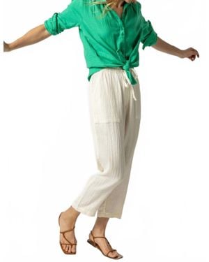 Lilla P Pull On Pant - Green