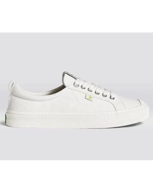 CARIUMA Oca Low Sneakers Off- Canvas Comfort Shoes Hawk011 - White