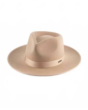 Gigi Pip Monroe Rancher Fedora Hat - Natural