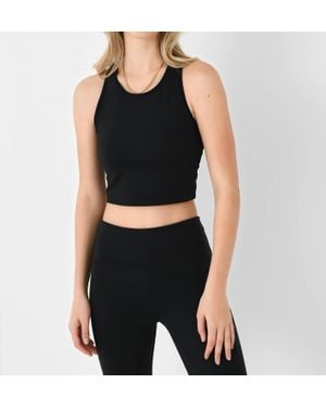 Beyond Yoga Powerbeyond Strive Cropped Tank - Black