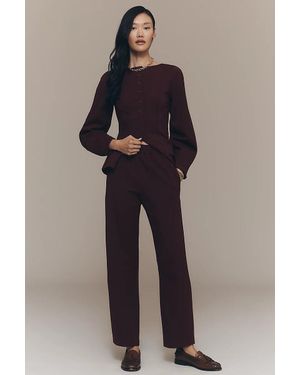 ALIGNE Ponte High-Rise Pants Pants - Blue