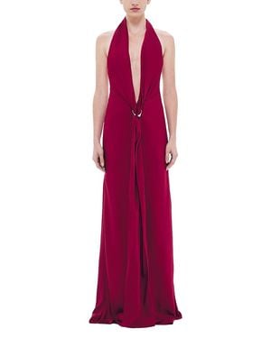 Misha The 'Donna' Satin Dress - Red