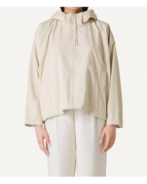 OOF WEAR Short Nylon Jacket - Natural