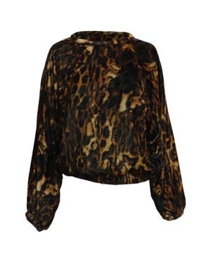 Isabel Marant Crew Neck Blouse - Black