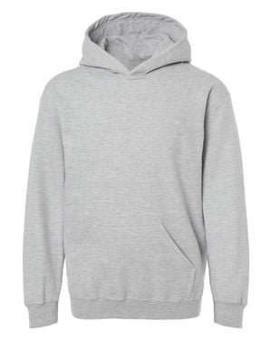 Tultex Youth Hooded Sweatshirt - Gray