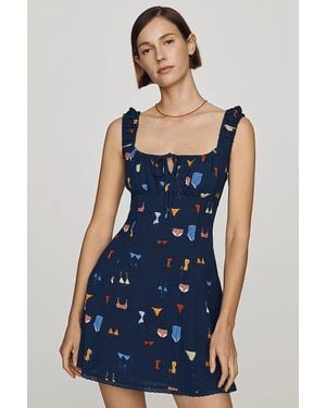 JACQUIE THE LABEL Rini Mini Dress - Blue
