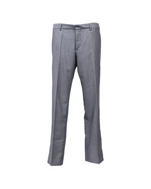 Prada Straight-Leg Pants - Gray