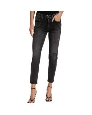 Moussy Lenwood Skinny Jean - Black