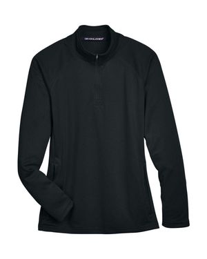Devon & Jones Stretch Tech-Shell Compass Quarter-Zip Pullover - Blue