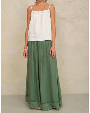 M.A.B.E Seri Maxi Skirt - Green