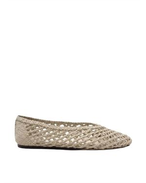 Le Monde Beryl Regency Knotted Slipper - White