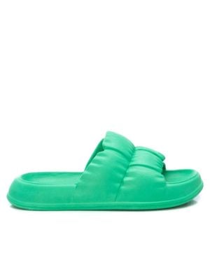 Xti Pool Slides Sandals - Green
