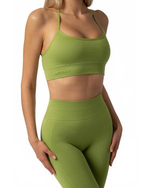 Lovyt Seamless Cycling Booty Shorts - Green
