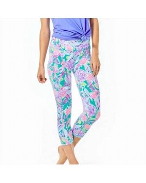 Lilly Pulitzer Weekender High-Rise Crop Legging - Blue
