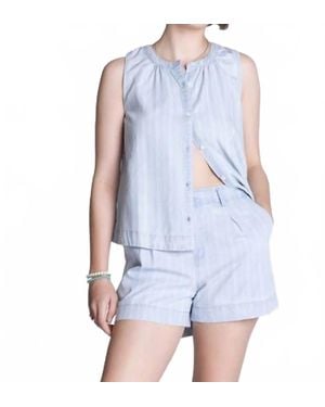 Thread & Supply Junia Stripe Tank Top - Blue