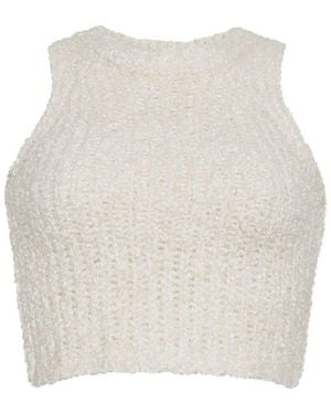 Adam Lippes Liana Top - Natural