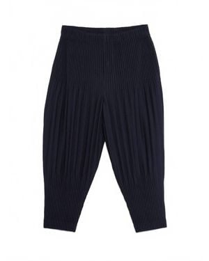 Issey Miyake Homme Plisse Basics Trouser - Blue