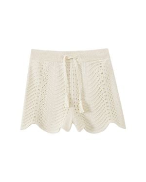 27milesmalibu Bo Knit Short - White