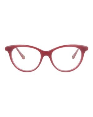 Chloé Cat Eye-Frame Bio Injection Optical Frames - Pink