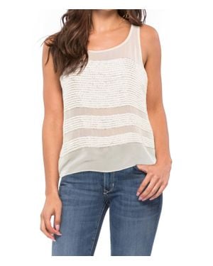 Parker Naples Sequin Tank Top - Blue